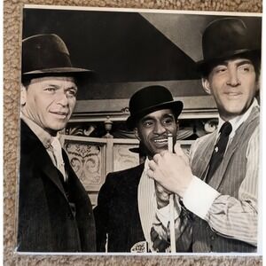 Rat Pack Card Frank Sinatra Dean Martin Sammy Davis Jr